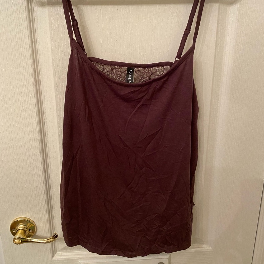NWT Adore Me Lingerie Set Purple Taupe